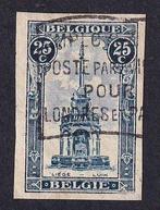 België 1919 - ongetand Perron van Luik - bevrijdingszegel, Postzegels en Munten, Postzegels | Europa | België, Gestempeld