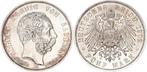 Duitsland, keizerrijk 5 Mark 1902, sachsen