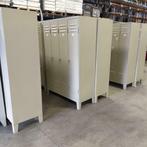Retro 4-deurs kledingkast lockerkast 185x122x50 AFGEPRIJSD!