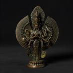 1000-armige Avalokiteshvara - Brons - Tibet - Eind 20e eeuw, Antiek en Kunst