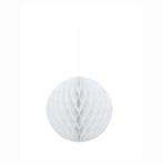 Honeycomb Bol Wit 20cm, Verzenden, Nieuw