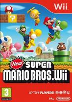 New Super Mario Bros Wii (Nintendo Wii), Spelcomputers en Games, Games | Nintendo Wii, Verzenden, Gebruikt