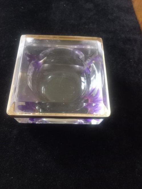 Theekistje / doosje - Glas, Antiek en Kunst, Curiosa en Brocante