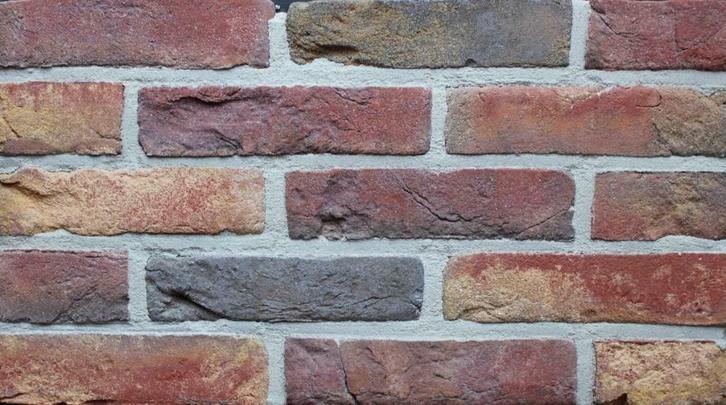 art. 4401 rood geel paars fijn zand waalformaat gevelstenen, Doe-het-zelf en Verbouw, Metselstenen, Bakstenen, Nieuw
