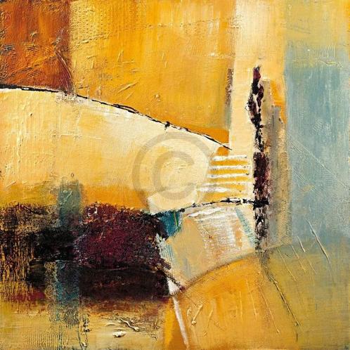 Kunstdruk Bea Danckaert - Get in touch 98x98cm, Huis en Inrichting, Woonaccessoires | Schilderijen, Tekeningen en Foto's, Nieuw