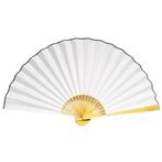 Beauty & Care Chinese Waaier Wit 100 cm 1 st..  new, Ophalen of Verzenden, Nieuw, Overige typen