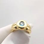 Ring - 18 karaat Geel goud - 0.90ct. tw. Topaas, Sieraden, Tassen en Uiterlijk, Ringen, Nieuw