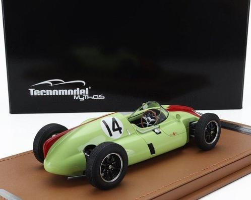 Tecnomodel 1:18 - Model sportwagen - Cooper T51 #14 9th, Hobby en Vrije tijd, Modelauto's | 1:5 tot 1:12