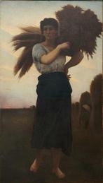 Jules Breton (182 –1906), After (Bears signature barely, Antiek en Kunst, Kunst | Schilderijen | Klassiek