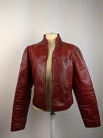 Red genuine leather jacket, Verzenden, Nieuw