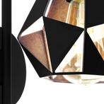 EGLO Carlton 4 Wandlamp - E27 - 31,5 cm - Zwart/Koper, Ophalen of Verzenden, Nieuw