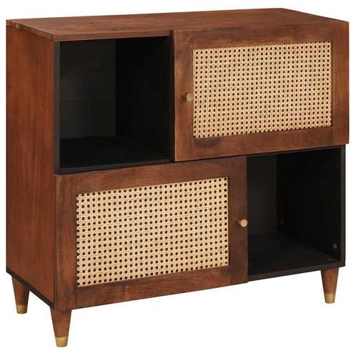 vidaXL Media-opslagkasten en rekken Bruin 80 x 33.5 x 75 cm, Huis en Inrichting, Kasten | Buffetkasten, Nieuw, 50 tot 100 cm, Overige houtsoorten