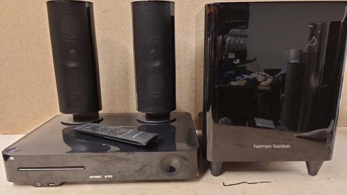 Harman Kardon BDS 280 - 2.1 AV receiver met Blu-ray speler, Audio, Tv en Foto, Home Cinema-sets, 2.1-systeem, Zo goed als nieuw