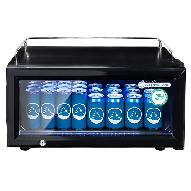 GGM Gastro | GASTRO-COOL | Koelkast met glazen deur - 25 |, Witgoed en Apparatuur, Koelkasten en IJskasten, Nieuw, Verzenden