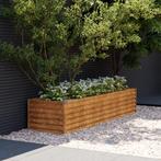 vidaXL Plantenbak verhoogd 194x50x36 cm cortenstaal, 100 cm of meer, Verzenden, Nieuw, Metaal