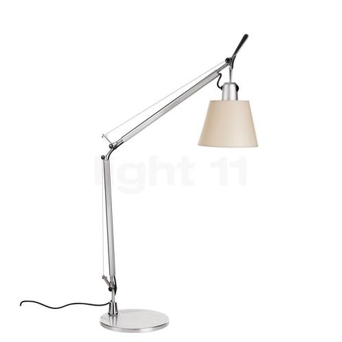 Artemide Tolomeo Basculante Tavolo, perkament - met tafelvoe, Huis en Inrichting, Lampen | Tafellampen, Nieuw, Verzenden