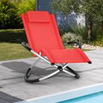 tillvex Relaxliege tuinligstoel opvouwbaar | ligstoel weerbe, Verzenden, Zo goed als nieuw