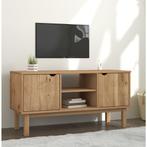 vidaXL Tv-meubel OTTA 113,5x43x57 cm massief grenenhout, Huis en Inrichting, Kasten | Televisiemeubels, 100 tot 150 cm, Verzenden