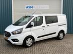 Ford Transit Custom 320 2.0 131Pk TDCI L1H1 Trend DC / Cruis, Gebruikt, Euro 6, Wit, Ford