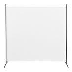 Tuinscherm Tarazona scheidingswand 175x176 cm wit, Verzenden, Nieuw
