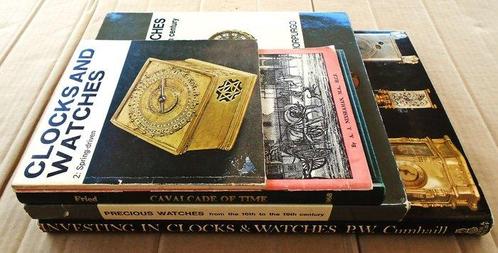 Various authors - Five publications on Clocks and other, Antiek en Kunst, Antiek | Klokken