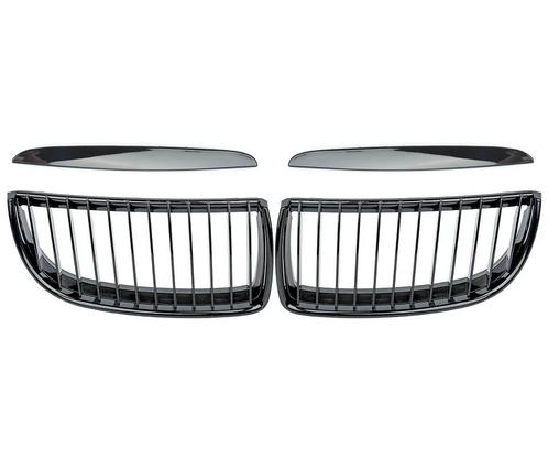 Grill Nieren BMW E90 05-08 Glans Zwart, Auto-onderdelen, Overige Auto-onderdelen, Ophalen of Verzenden