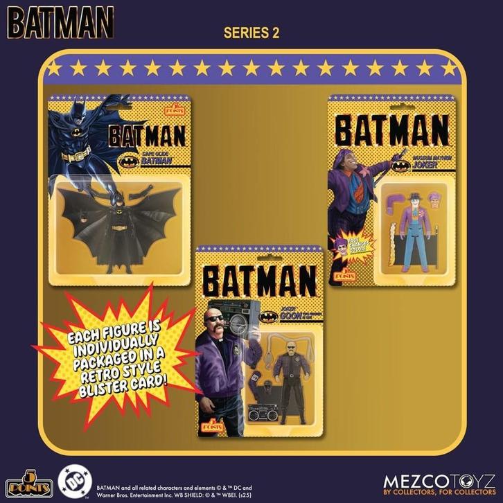 Batman (1989) 5 Points Action Figures 9 cm Series 2, Verzamelen, Film en Tv, Nieuw, Ophalen of Verzenden