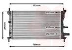 RADIATOR VOOR FORD FIESTA IV 1995-1999 1001855, Ophalen of Verzenden, Nieuw