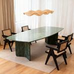 Green Marble Eetkametafel  Marmer onderstel  300x140, Huis en Inrichting, Tafels | Eettafels, Nieuw
