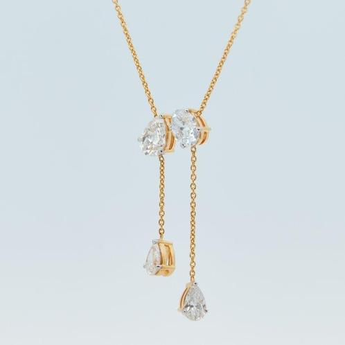 Zonder Minimumprijs - Halsketting - 14 karaat Geel goud -, Sieraden, Tassen en Uiterlijk, Kettingen