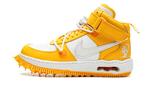 Nike Air Force 1 Mid SP Off-White Varsity Maize - 40, Verzenden, Wit, Nieuw, Sneakers of Gympen