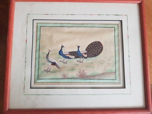 Indiase miniatuurschilderkunst - Papier - India - Britse Raj, Antiek en Kunst, Kunst | Niet-Westerse kunst