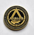 Apollo 17 XVII gevlogen metalen medaille in uitstekende
