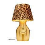 *WOONWINKEL* Kare Design Donna Leo Tafellamp Vrouw Goud Pant, Huis en Inrichting, Lampen | Tafellampen, Nieuw, Verzenden