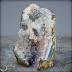 Natuurlijk zeldzame multicolor amethistus Druzen, Uruguay-