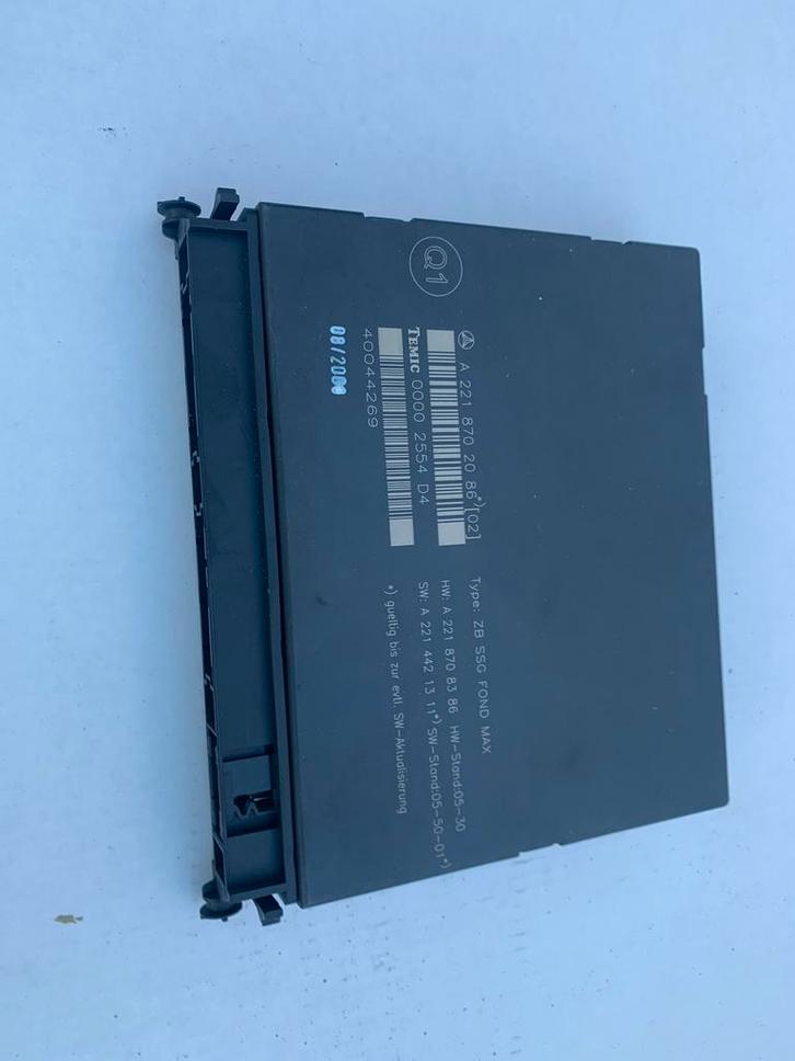 Mercedes S600 L V12 W221 FOND rear seat regelmodule computer, Auto-onderdelen, Elektronica en Kabels, Gebruikt, Mercedes-Benz