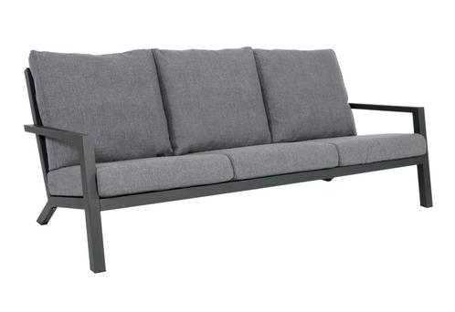 Lounge Tuinbank Down Town – Antraciet Aluminium – Lesli, Tuin en Terras, Tuinbanken, Nieuw, Verzenden