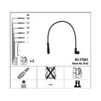 Ngk Rc-Ft601 Bougiekabelset Fiat, Computers en Software, Nieuw, Verzenden