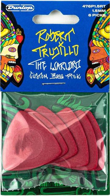 Jim Dunlop Robert Trujillo Warlord Custom plectrum 6-pack beschikbaar voor biedingen
