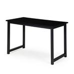 Ergonomisch bureau zwart - 120x60 cm - Ideaal voor thuisk..., Huis en Inrichting, Bureaus, Ophalen of Verzenden, Nieuw