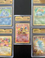 Pokémon - 5 Graded card - Blastoise, Charizard, Mew,, Hobby en Vrije tijd, Verzamelkaartspellen | Pokémon, Nieuw