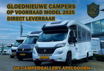 LIEVER NIEUW? OOK NIEUWE CAMPERS STAAN KLAAR VOOR U BIJ ONS! beschikbaar voor biedingen