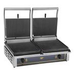 Contactgrill Panini-Double (gegroefd/gegroefd) | 3kW | met, Verzenden, Nieuw in verpakking
