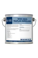 Wixx Aqua Traplak Zijdeglans RAL 9005 | Gitzwart 5L, Doe-het-zelf en Verbouw, Verf, Beits en Lak, Verzenden, Zwart, Nieuw, Lak