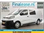 Citroën Jumpy 2.0 BlueHDI L3H1 MARGE DC 5 Pers Airco Carplay, Citroën, Nieuw, Zilver of Grijs, Lease