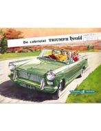 1961 TRIUMPH HERALD CABRIOLET BROCHURE NEDERLANDS, Nieuw, Author