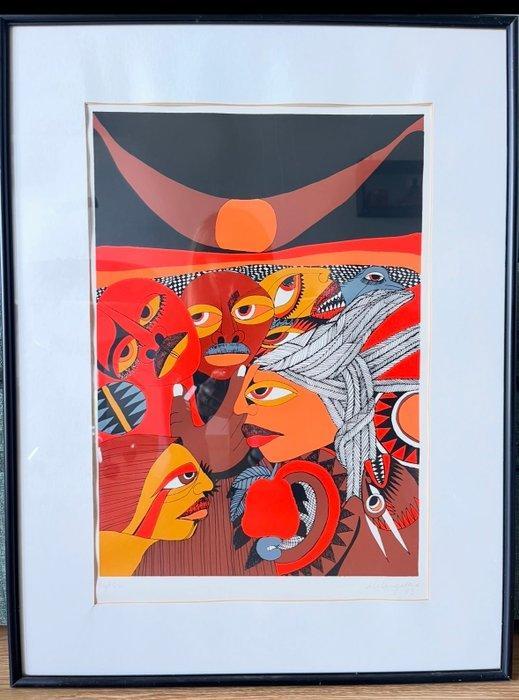 Malangatana (1936-2011) - Sem título, Antiek en Kunst, Antiek | Overige Antiek