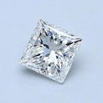 1 pcs Diamant - 0.91 ct - Prinses - J - VVS2, Nieuw