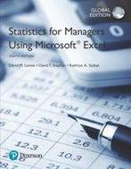 Statistics for Managers Using Microsoft Excel  9781292156347, Boeken, Zo goed als nieuw