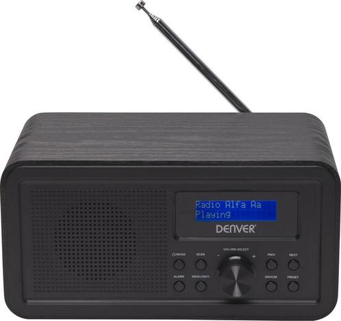 Denver - DAB-30 - Dab Radio - Black, Audio, Tv en Foto, Mp3-spelers | Overige merken, Verzenden